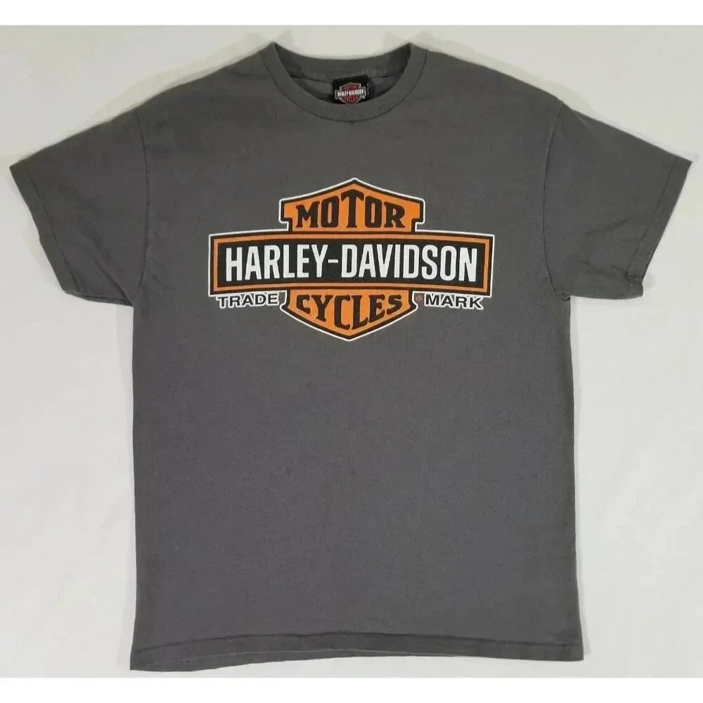 Harley Davidson Oconomowoc Wisconsin 2024 Gray T-Shirt Women's Medium Bravado